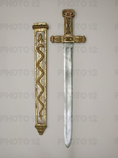 Costume Sword with Scabbard in the Classical Style