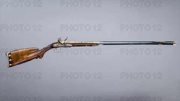 Double-Barreled Flintlock Shotgun