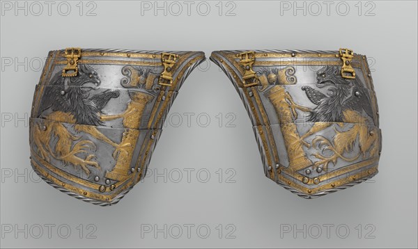 Pair of Tassets of Emperor Charles V of Austria