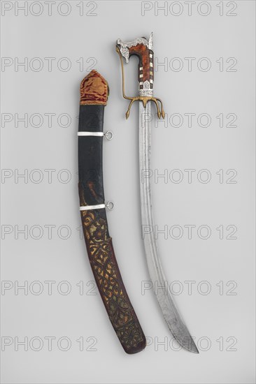 Nimcha with Scabbard...Algerian; blade