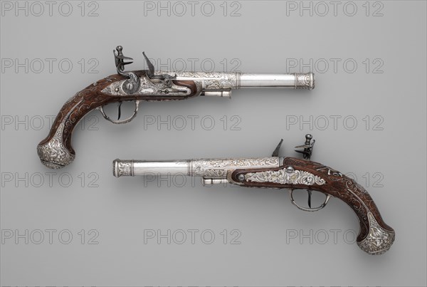 Pair of Flintlock Pistols