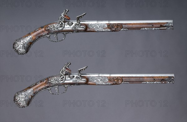 Pair of Flintlock Pistols