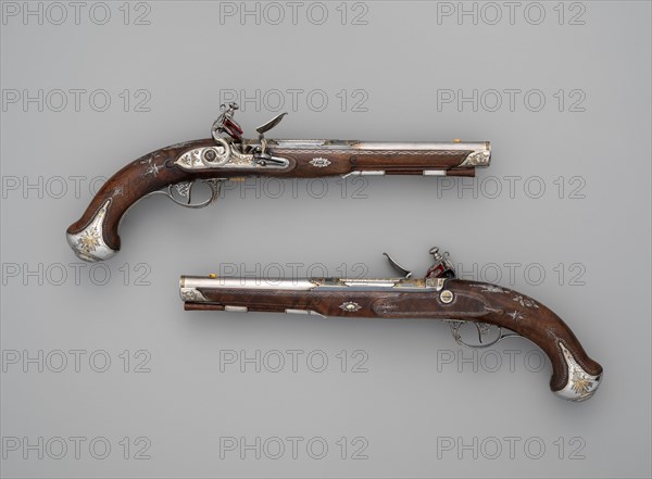 Pair of Flintlock Pistols Made for Grand Duke Constantine Pavlovich of Russia