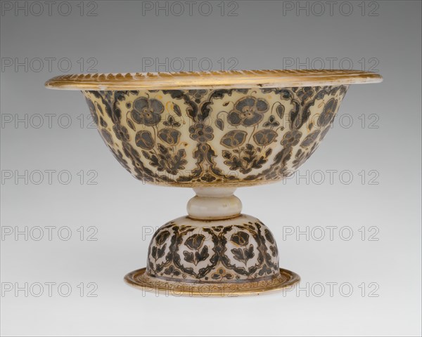 Footed Bowl and Plate