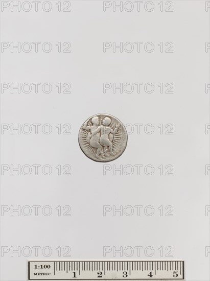 Coin with Gemini Zodiac Sign