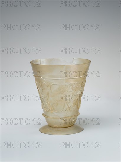 Beaker with Relief-cut Decoration