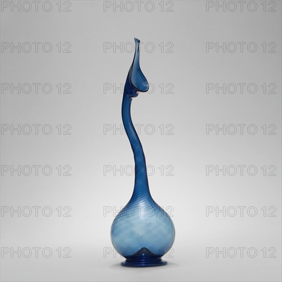 Swan-Neck Glass Bottle