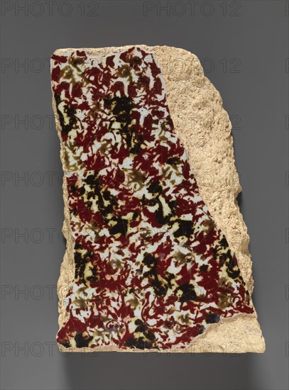 Polychrome Luster Tile Fragment