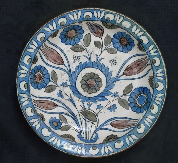 Dish with Floral Design