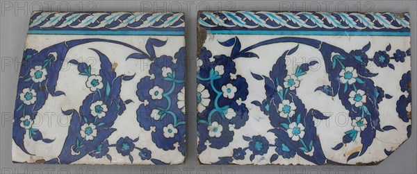 Border Tiles with 'Saz' Leaf Design