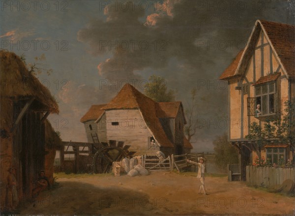 A Scene from 'The Maid of the Mill', 1765.