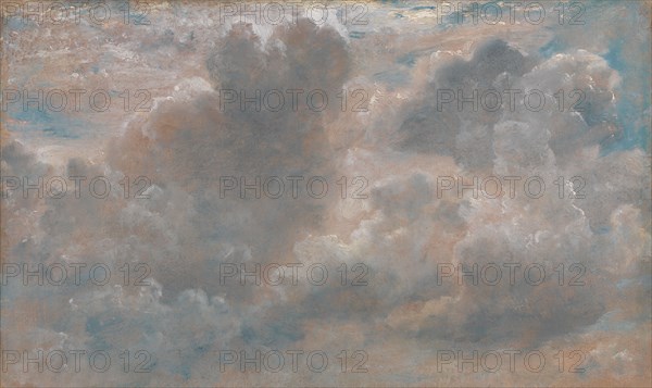 Cloud Study;Study of Cumulous Clouds;Cumulus Clouds, 1822.