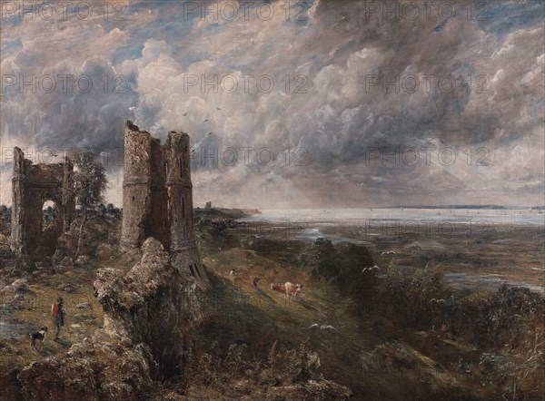 Hadleigh Castle, The Mouth of the Thames--Morning after a Stormy Night;Hadleigh Castle, 1829.