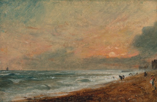 Hove Beach, 1824 to 1828.