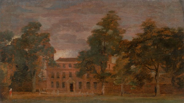 West Lodge, East Bergholt;Wooling Hall;Wooling Hall (?), between 1813 and 1816.