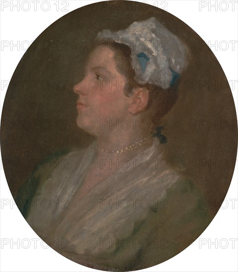 Ann Hogarth;Anne Hogarth, ca. 1740.