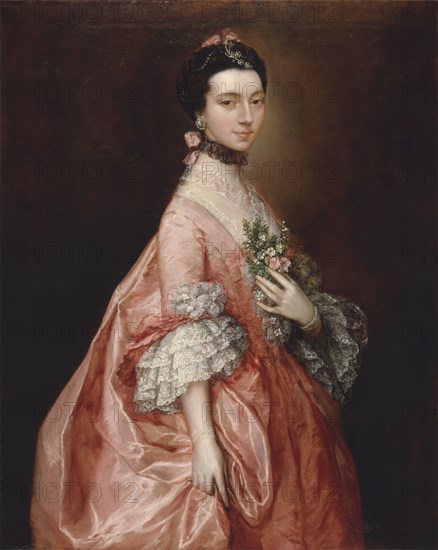 Mary Little, later Lady Carr;Portrait of Lady Ray, ca. 1765.