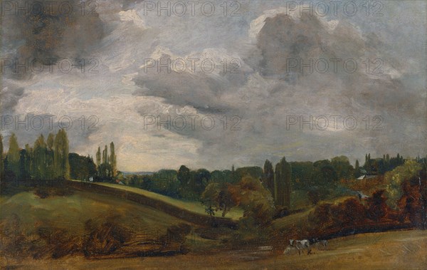 East Bergholt;View at East Bergholt;Highgate, ca. 1813.