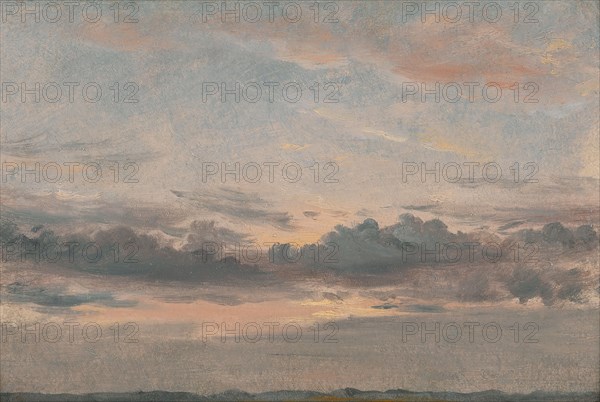 A Cloud Study, Sunset;Cloud Study, Sunset, ca. 1821.