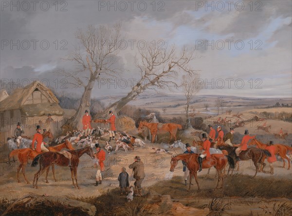 Hunting Scene: The Kill;The Belvoir Hunt: The Death, ca. 1840.