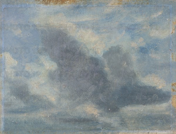 Sky Study;Sky Study with Clouds, ca. 1850.