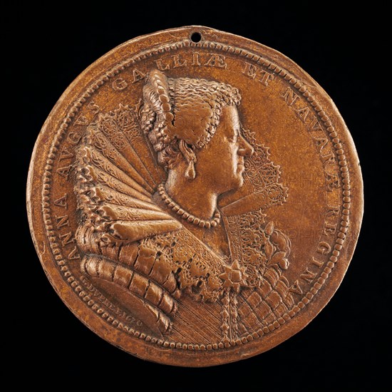 Anne of Austria, 1601-1666, Wife of King Louis XIII of France 1615 [reverse], 1620.