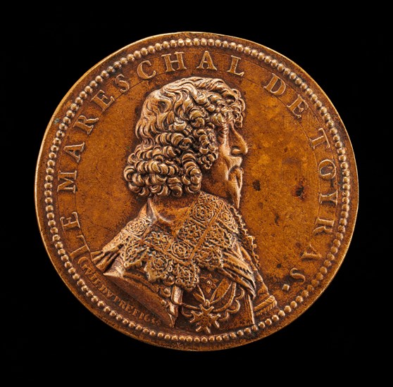 Jean de Caylar de Saint-Bonnet, 1585-1636, Marquis de Toiras, Marshall of France 1630 [obverse], 1634.