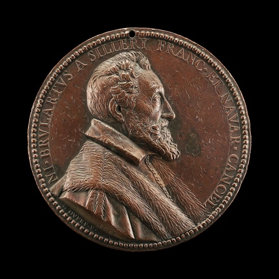 Nicolas Brulart de Sillery, 1544-1624, Chancellor of France 1607 [obverse], 1613.