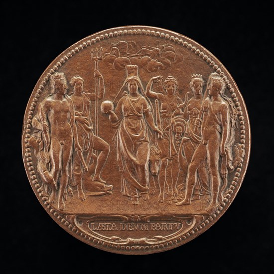 The Queen as Mother of the Gods [reverse], 1624. Marie de' Medici acted as regent during the minority of Louis XIII.