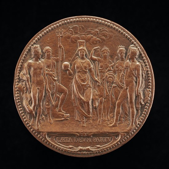 The Queen as Mother of the Gods [reverse], 1624. Marie de' Medici acted as regent during the minority of Louis XIII.