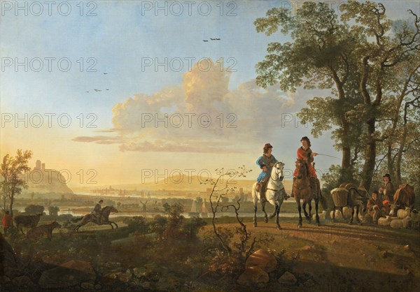 Horsemen and Herdsmen with Cattle, 1655/1660.
