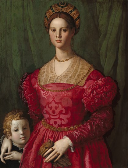 A Young Woman and Her Little Boy, c. 1540.
