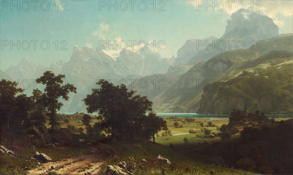 Lake Lucerne, 1858.
