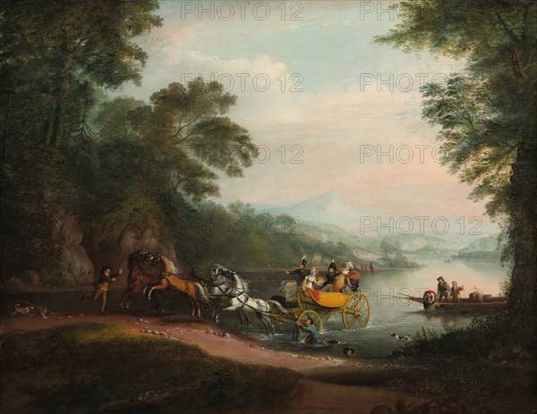 Mishap at the Ford, 1818.