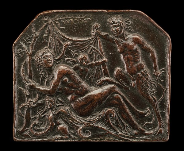 A Satyr Uncovering a Nymph.