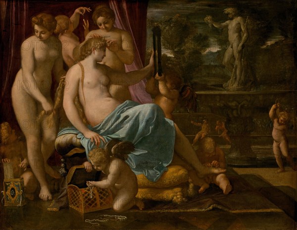 Venus Adorned by the Graces, 1590/1595.