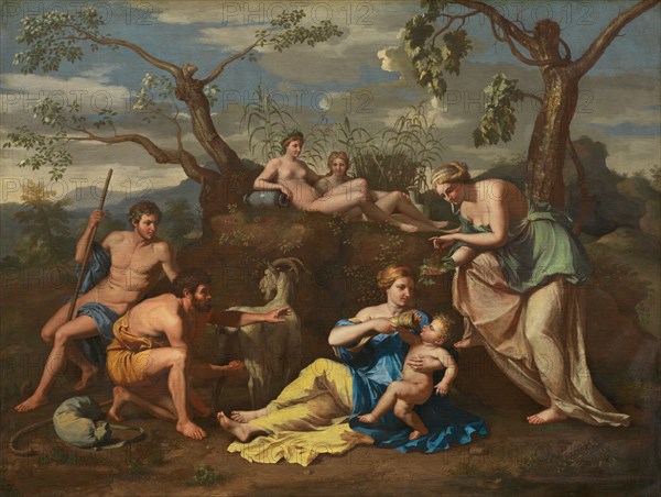 Nymphs Feeding the Child Jupiter, c. 1650.