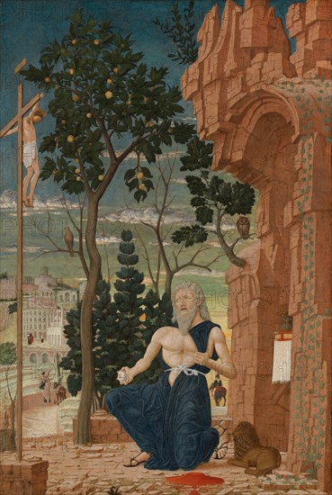 Saint Jerome in the Wilderness, c. 1475.
