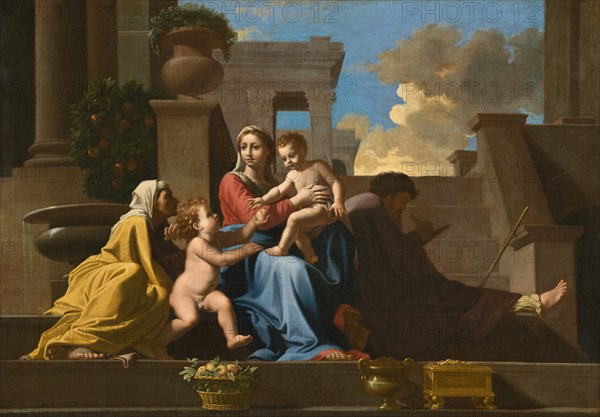 The Holy Family on the Steps, 1648.
