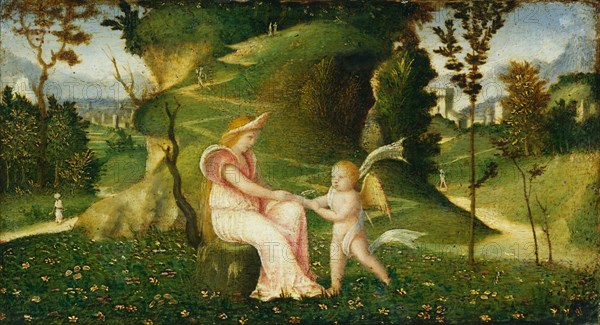 Venus and Cupid in a Landscape, c. 1505/1515.