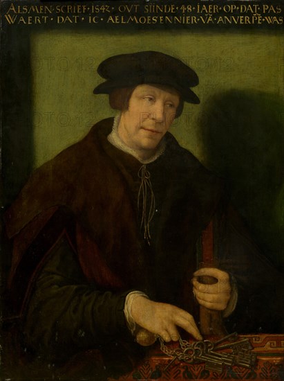Portrait of an Almoner of Antwerp, 1542.