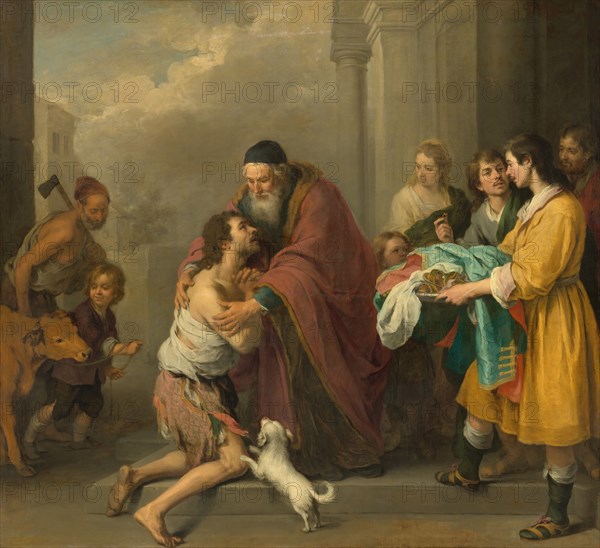 The Return of the Prodigal Son, 1667/1670.