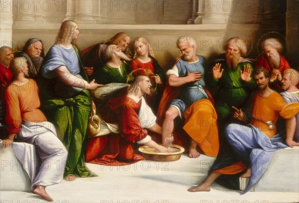 Christ Washing the Disciples' Feet, c. 1520/1525.