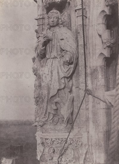Saint John the Evangelist, Chartres Cathedral, c. 1854.