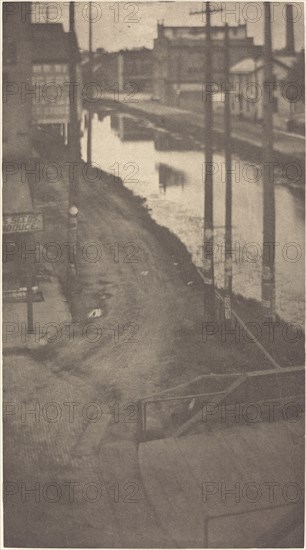 Telegraph Poles, c.1900.