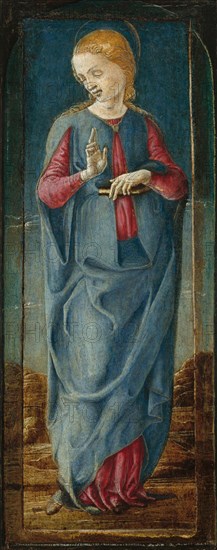 The Virgin Annunciate [middle right panel], c. 1470/1480.