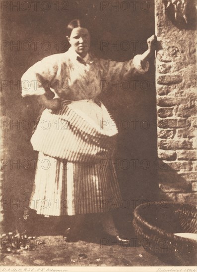 A Newhaven Fisherwoman, 1844.
