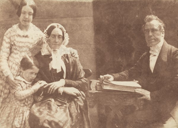 Rev Ebenezer Miller and family, 1843-1847.