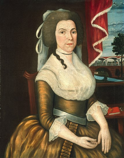 Mrs. Elizabeth Noyes Denison, c. 1790.