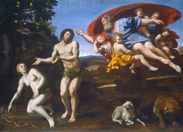 The Rebuke of Adam and Eve, 1626.